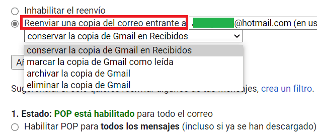 Imagen - C&oacute;mo recibir los correos de Gmail en Hotmail