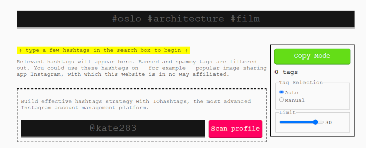 Imagen - Cómo generar hashtags para Instagram
