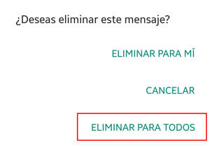 Imagen - Cómo borrar mensajes de WhatsApp enviados