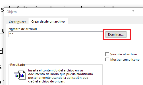 Imagen - Cómo insertar un PDF en un Word