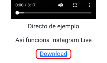 Imagen - Cómo descargar los directos de Instagram