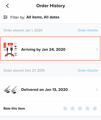 Imagen - Cómo reclamar en Wish