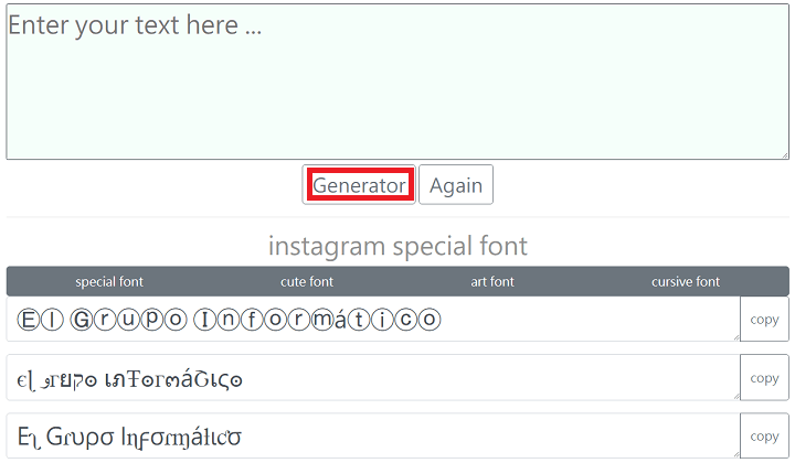 Imagen - Cómo cambiar la letra en Instagram