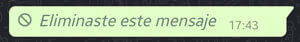 Imagen - ¿Qué significa &quot;Eliminar para todos&quot; en WhatsApp?
