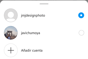 Imagen - Cómo tener dos cuentas de Instagram en tu móvil