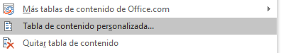 Imagen - Cómo hacer un índice en Word
