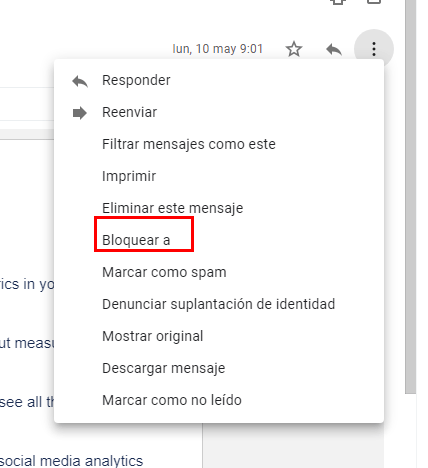 Imagen - Cómo dejar de recibir spam en Gmail