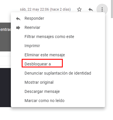 Imagen - Cómo dejar de recibir spam en Gmail