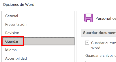 Imagen - Recuperar documentos de Office sin guardar