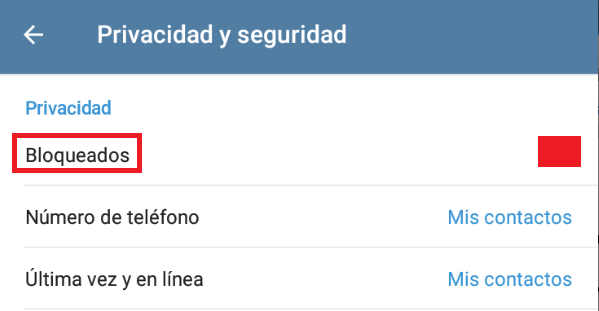 Imagen - Cómo bloquear y desbloquear contactos en Telegram