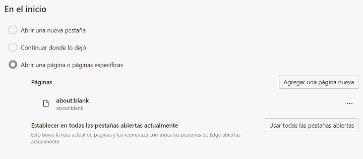 Imagen - Cómo quitar la página de MSN de la página de inicio