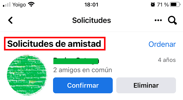 Imagen - Cómo ver las solicitudes de amistad pendientes en Facebook