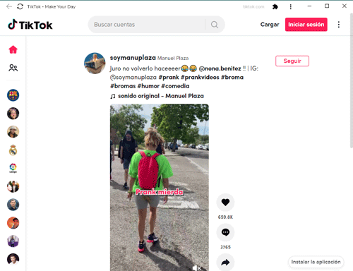 Imagen - Cómo ver TikTok web sin cuenta