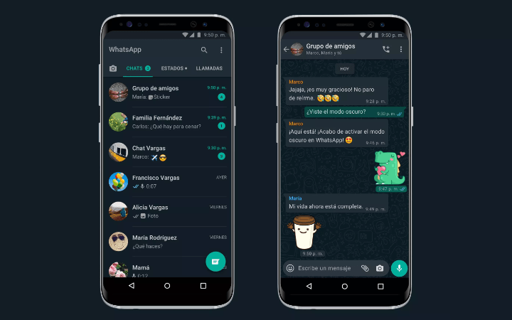 Imagen - Modo oscuro en WhatsApp: así es y cómo activarlo