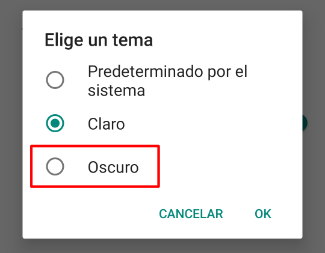 Imagen - Modo oscuro en WhatsApp: así es y cómo activarlo