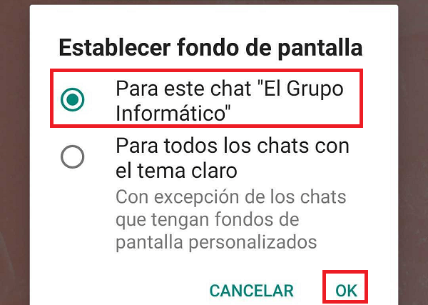 Imagen - Cómo cambiar el fondo de WhatsApp