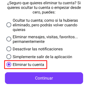 Imagen - C&oacute;mo eliminar tu cuenta de Badoo