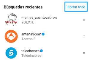 Imagen - C&oacute;mo eliminar las sugerencias de b&uacute;squeda en Instagram