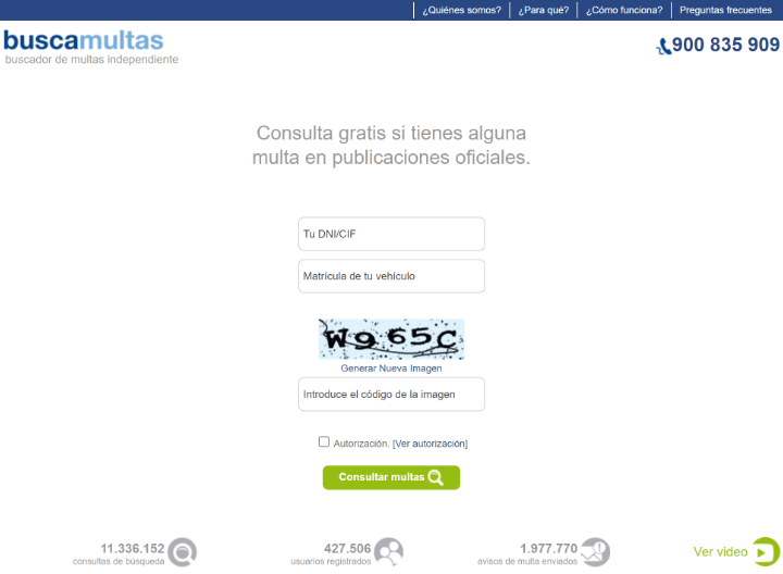 Imagen - Buscamultas, busca multas de tráfico