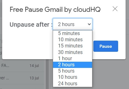 Imagen - C&oacute;mo pausar temporalmente los correos en Gmail