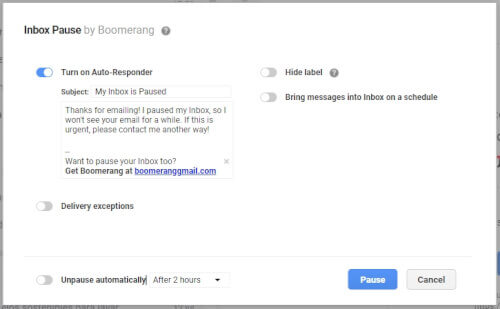 Imagen - C&oacute;mo pausar temporalmente los correos en Gmail