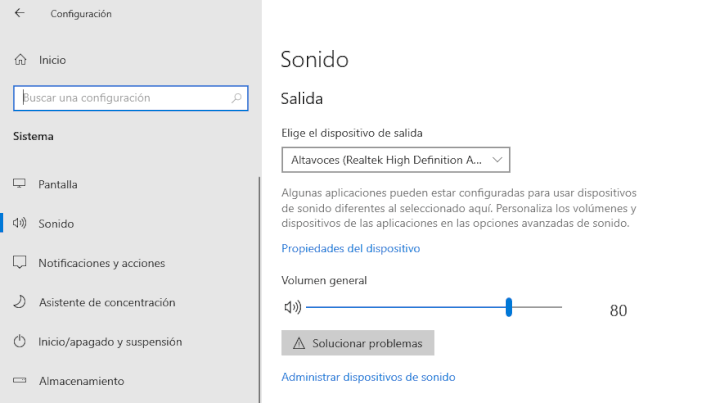 Imagen - Cómo aumentar el volumen en Windows 10