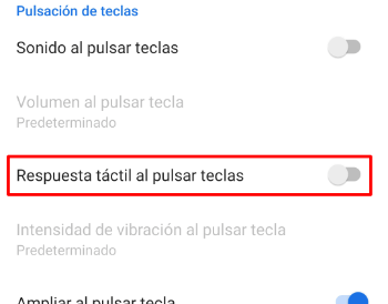 Imagen - C&oacute;mo desactivar la vibraci&oacute;n del teclado en Android