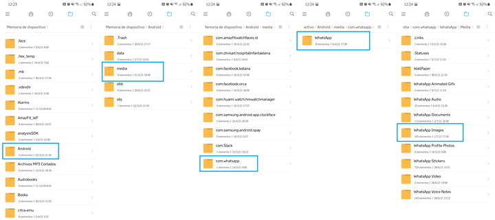 Imagen - ¿Dónde se guardan las fotos de WhatsApp?