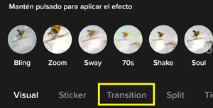 Imagen - Cómo añadir transiciones a TikTok