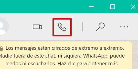 Imagen - C&oacute;mo hacer llamadas de WhatsApp desde el ordenador