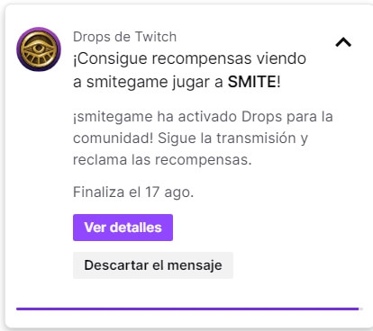 Imagen - Drops en Twitch: cómo ganar viendo vídeos en Twitch