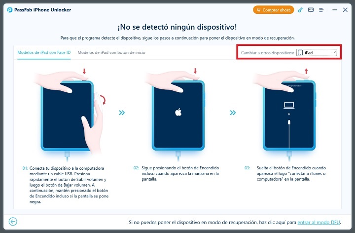 Imagen - Desbloquear un iPad si no recuerdas su código o contraseña