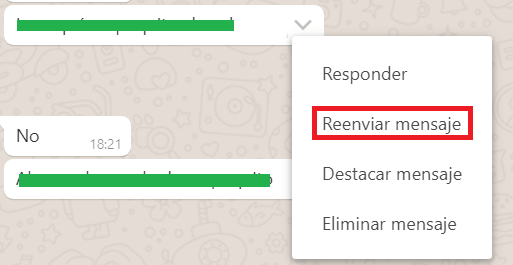 Imagen - Cómo reenviar mensajes en WhatsApp