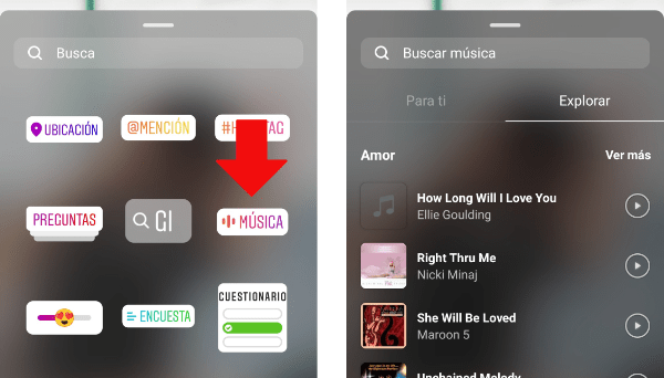Imagen - Cómo subir tu música a Instagram Stories