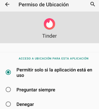 Imagen - Cómo activar mi ubicación en Tinder