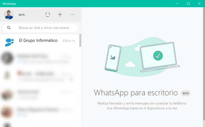 Imagen - Cómo usar el modo multidispositivo de WhatsApp
