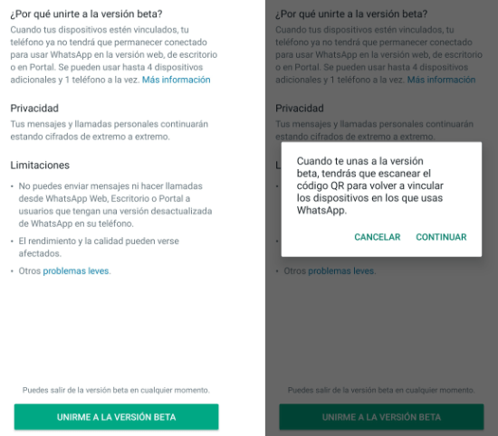 Imagen - Cómo usar el modo multidispositivo de WhatsApp
