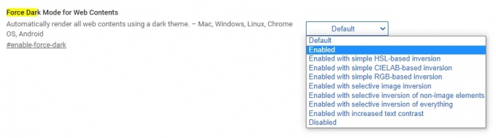 Imagen - Cómo activar el modo oscuro en cualquier web con Chrome