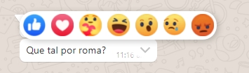 Imagen - Truco: cómo activar las reacciones en WhatsApp Web