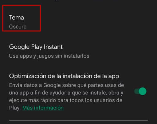 Imagen - Cómo activar el tema oscuro en todas las apps de Google