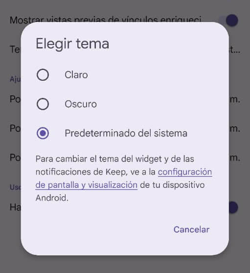 Imagen - Cómo activar el tema oscuro en todas las apps de Google