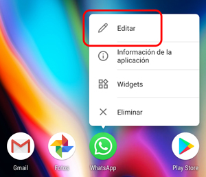 Imagen - Cómo poner un gorrito navideño al icono de WhatsApp