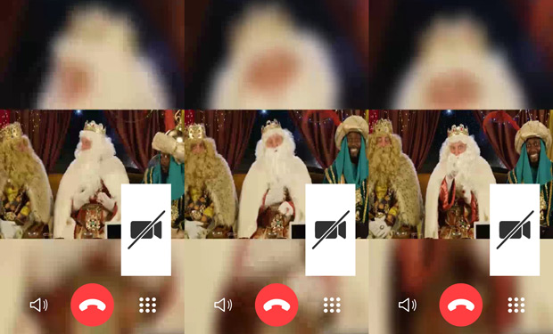 Imagen - C&oacute;mo hacer una videollamada o chatear con los Reyes Magos
