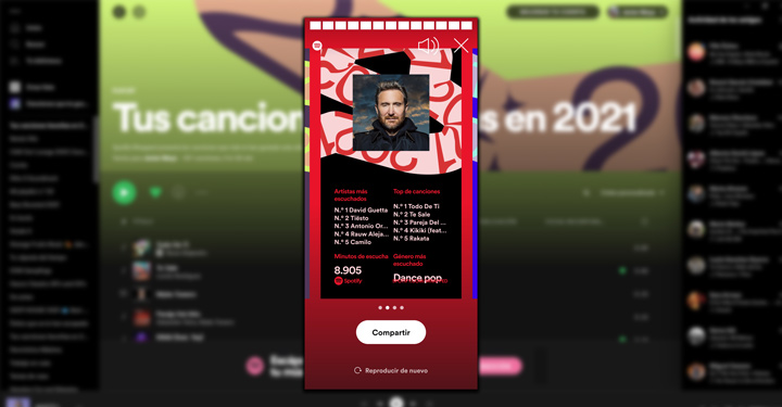 Imagen - Cómo ver tu Spotify Wrapped 2021