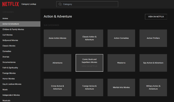 Imagen - Códigos de Netflix para ver películas y series ocultas en su catálogo
