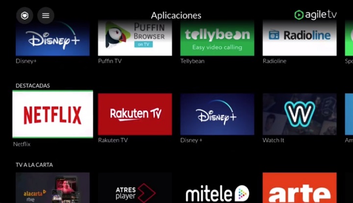 Imagen - Agile TV: qué es, canales y cómo ver