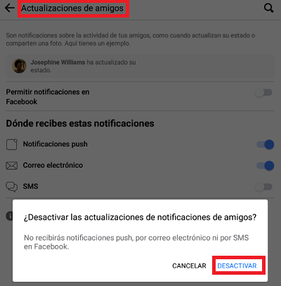 Imagen - Cómo eliminar las notificaciones de amigos en Facebook