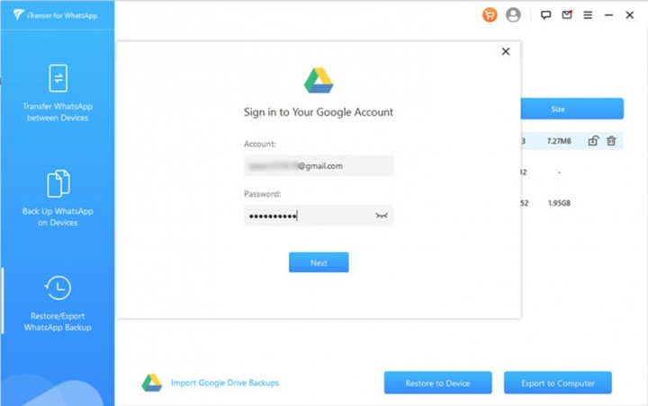 Imagen - Cómo restaurar WhatsApp desde Google Drive a iPhone