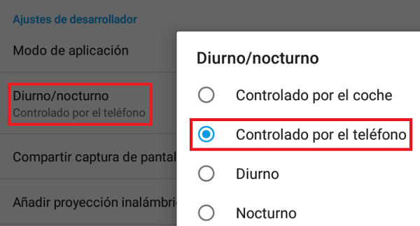 Imagen - Cómo activar el modo oscuro en Android Auto