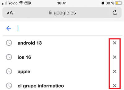 Imagen - C&oacute;mo borrar el historial de Google